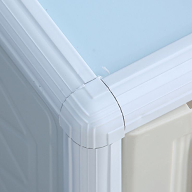 Modern Plastic Cabinets Sideboard Buffet Multicolored Living Room Buffet