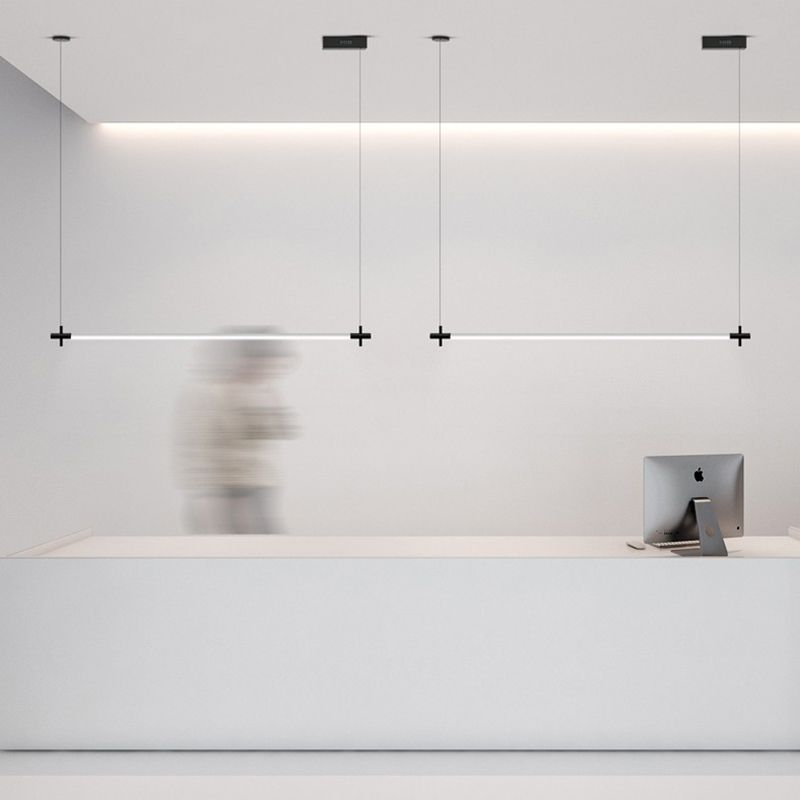 Linear Island Lighting Pendant Linear Lsland Lighting Hanging Island Lights