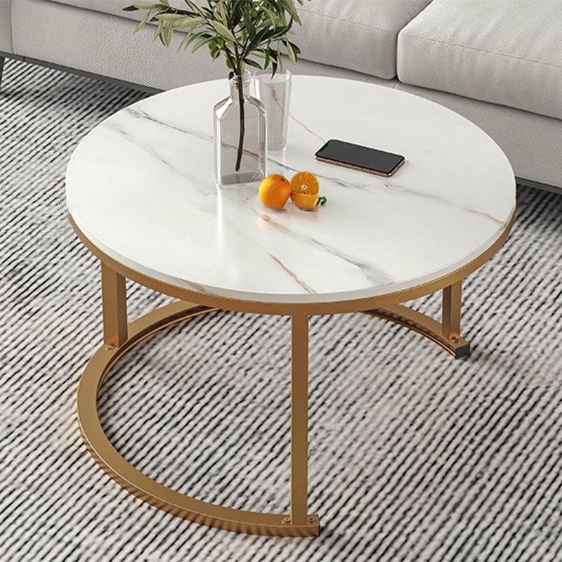 Slate Nesting Coffee Table Set No Distressing Round Coffee Table Set