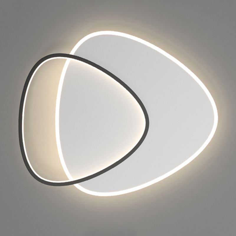 Plafoniera a 2 luci in stile moderno a LED Illuminazione da incasso per soggiorno