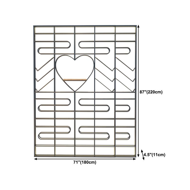 Industrial Floor Wine Rack Bottle Wine Rack Metal Bottle Holder in Black