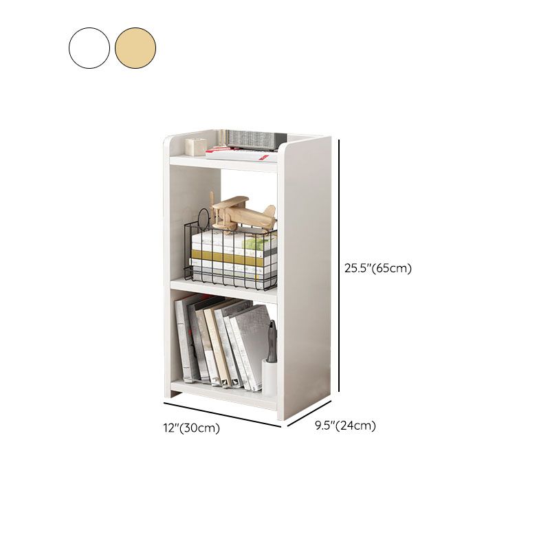 Engineered Wood Standard Bookcase Scandinavian Open Back Bookshelf