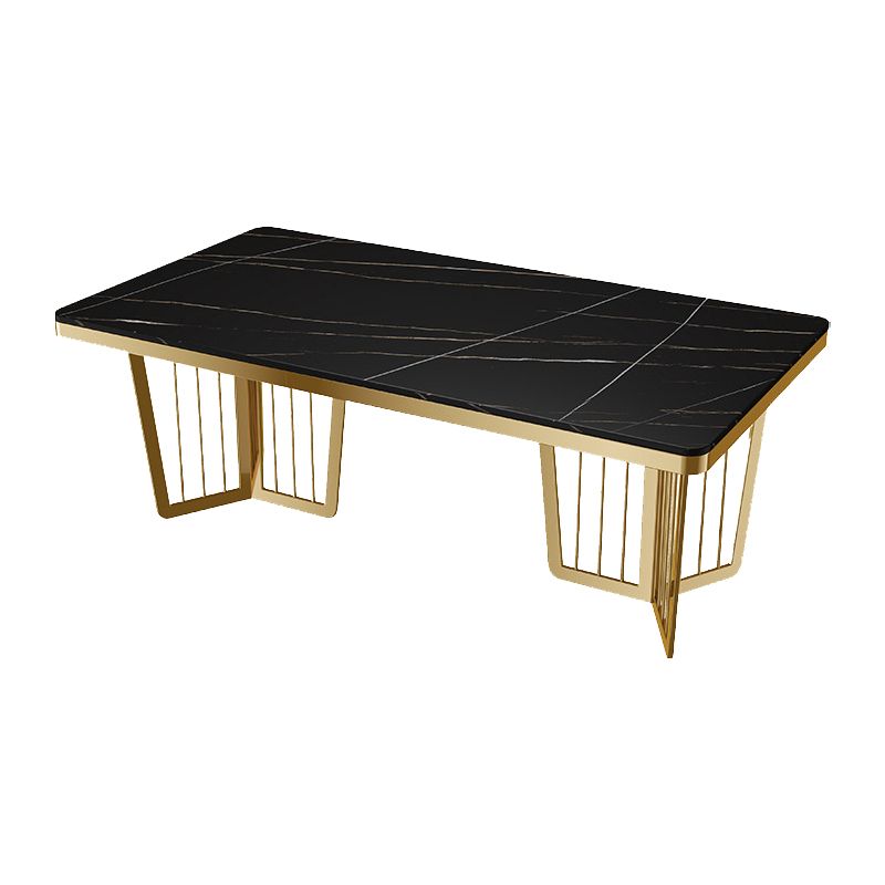 Glam Style Rectangle Table Set 1/2/5/7 Pieces Dining Set for Kitchen