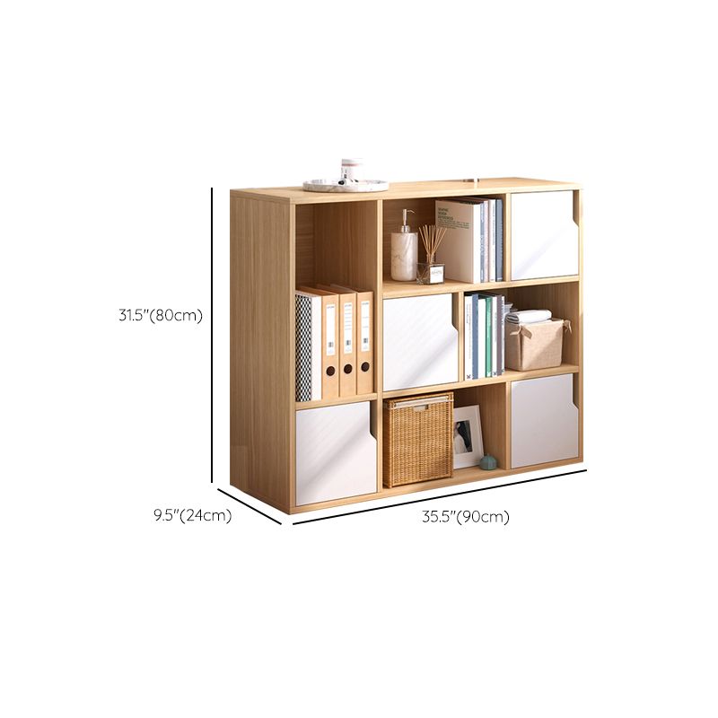Modern Knobs Handle Storage Cabinet Solid Wood Standard Cabinet
