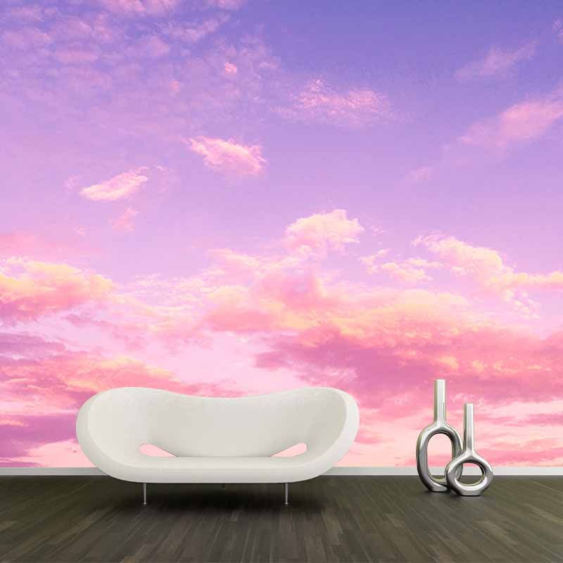 Decorative Wall Mural Wallpaper Setting Sun Sitting Room Wall Mural