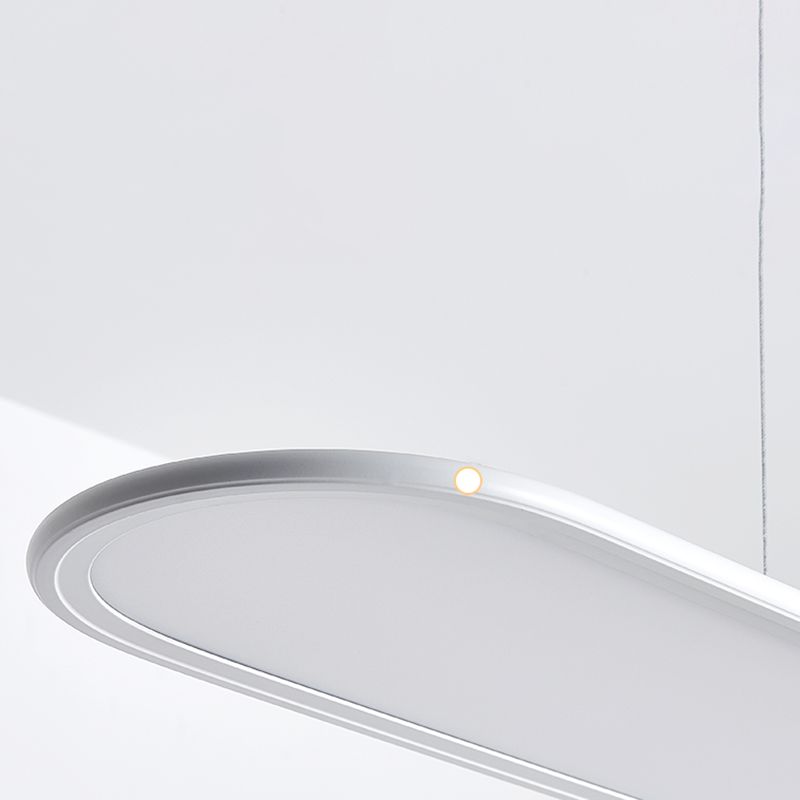 Contemporary Hanging Lamp 1-Light Island Light Fixture for Living Room