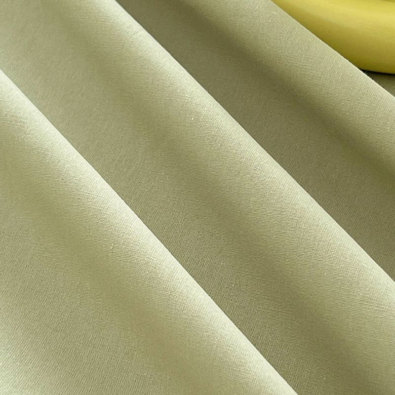 Cotton Fitted Sheet Twill Solid Color Fade Resistant Soft Breathable