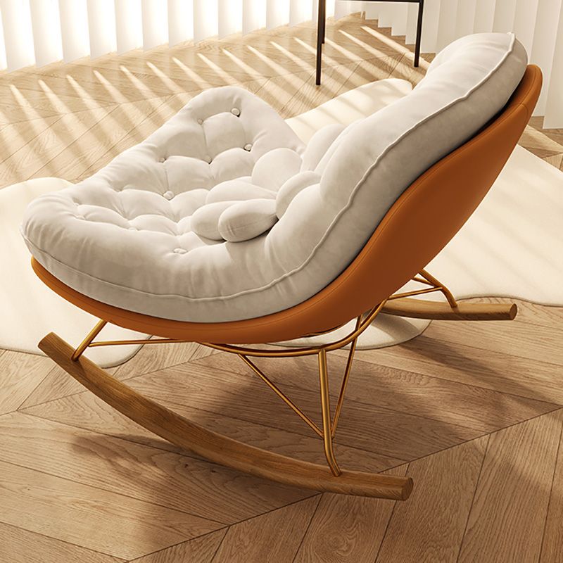 Contemporary Leisure Light Luxury Chaise Rocking Chair Lounge Lazy Chair