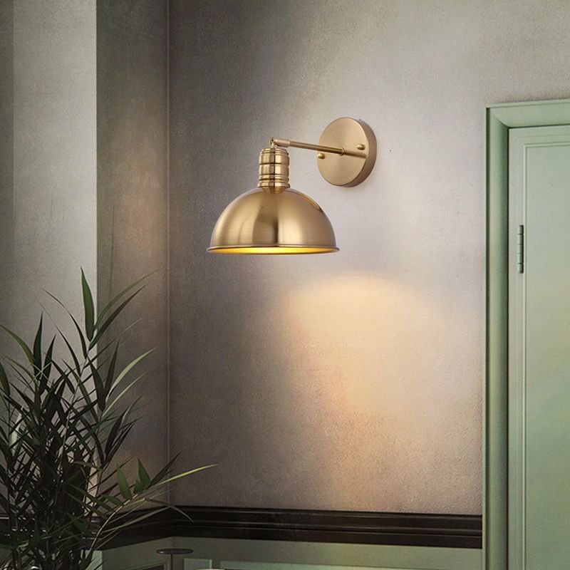 Modern Gold Vanity Lighting Metal Wall Light Fixture for Bathroom