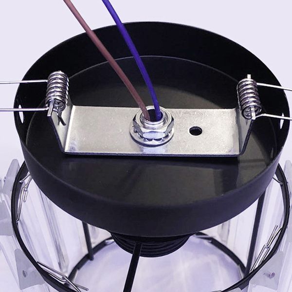 Moderne stijl geometrische halfverzonken verlichtingsarmaturen Kristal 1 lichtverlichtingsarmatuur