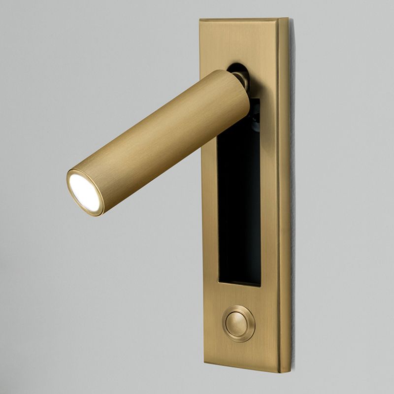 1-Light Geometric Wall Mount Light Modern Style Metal Wall Sconce Lights