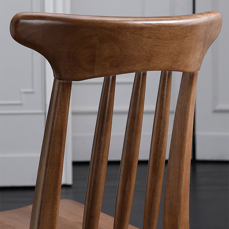 Sillas de comedor estilo moderno Sillas de comedor sin brazos con patas de madera