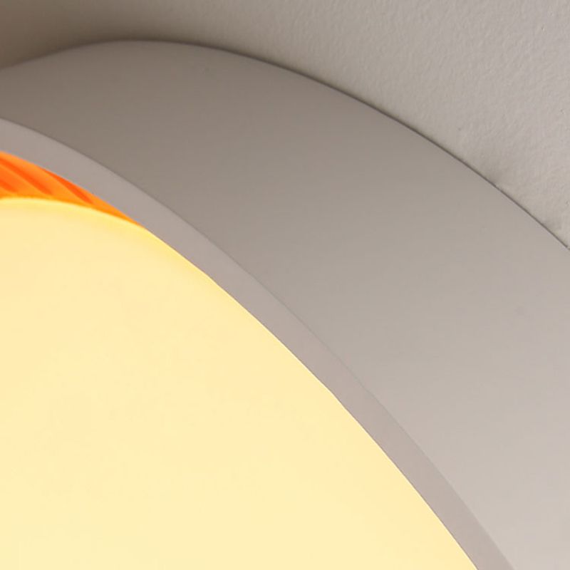 Modern LED Flush Mount Light Acrylic Shade Ceiling Lamp for Living Room Meeting Room
