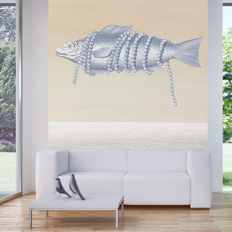 Homage to Alphonse Allais Mural Surrealism Waterproof Bedroom Wall Decoration, Size Optional