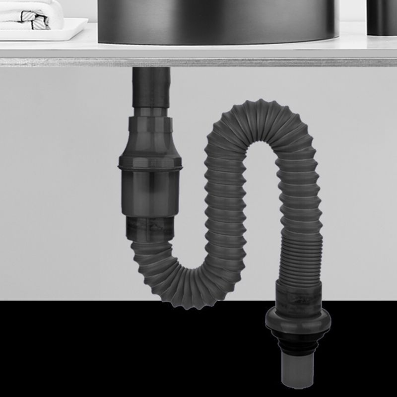 Modern Bathroom Sink Metal Round Vessel Bathroom Sink with Pop-Up Drain