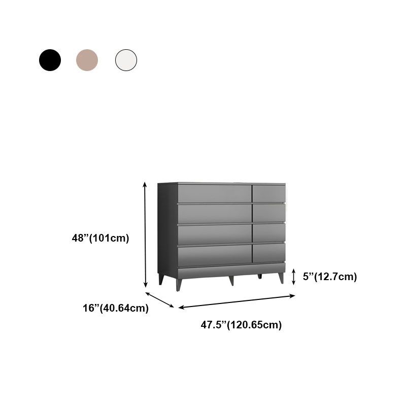 Engineer Wood Contemporary Dresser Bedroom Storage Chest Dresser with Drawer