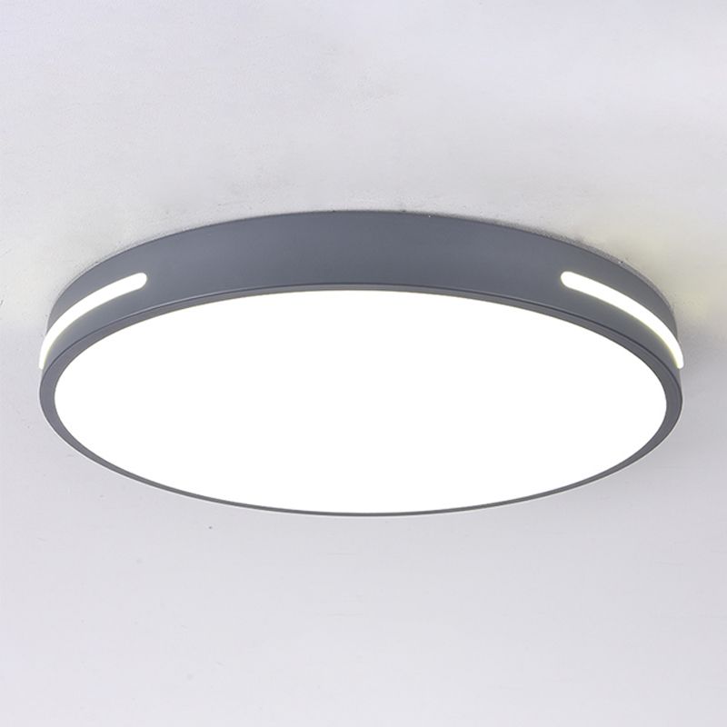 Modern Simple Style Ceiling Lamp Round Shape LED Flush Mount Light Fixtures