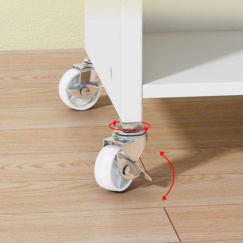 Contemporary Style Bookshelf Engineered Wood Bookcase for Home Study Room