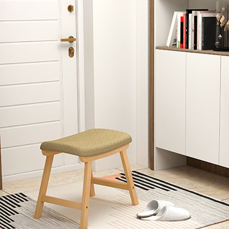 Cotton Standard Stool Modern Style Simple Household Rectangular Stool