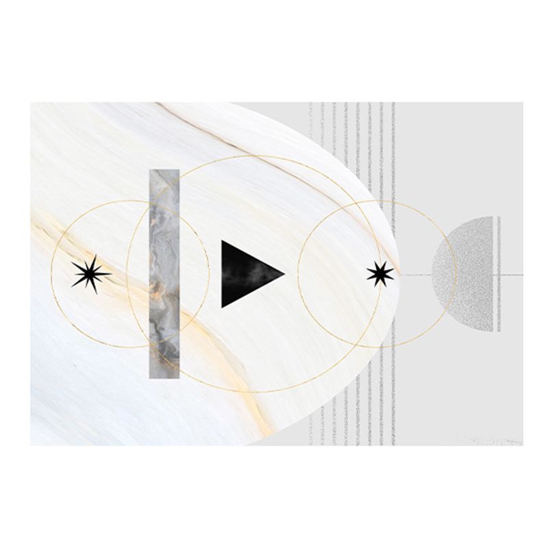 Luxury Modern Rug Pattern Polyester Rug Washable Rug for Living Room