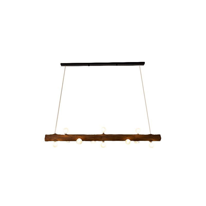 Glass Island Lighting Fixture Modern Style Pendant Lighting Fixture