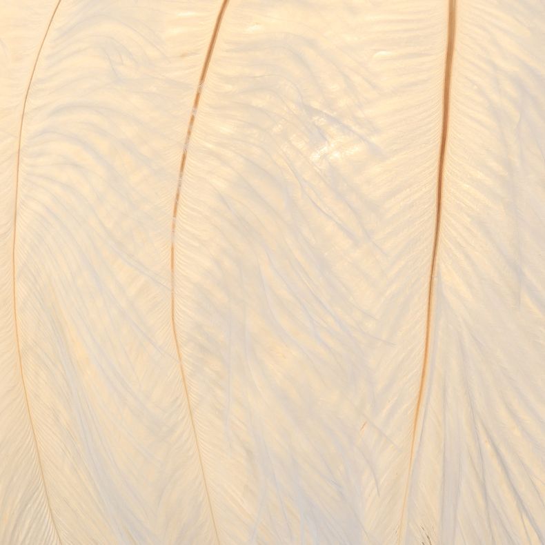 Nordic Feather Wall Mount Light 1 Light Ambient Lighting Wall Lamp for Bedroom