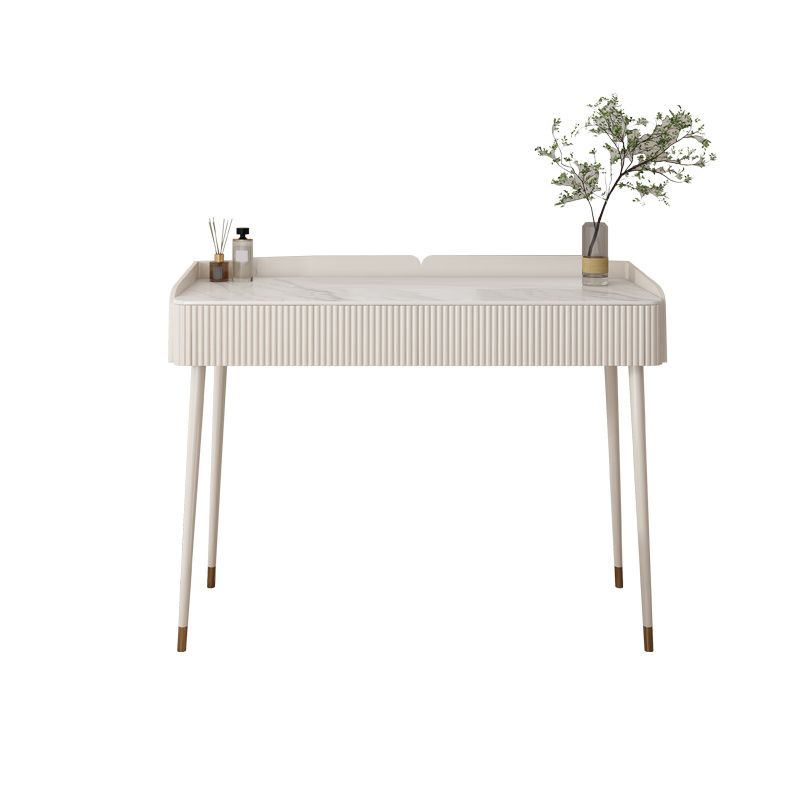 Modern Makeup Vanity Table for Bedroom with Stool Set 31.5" High