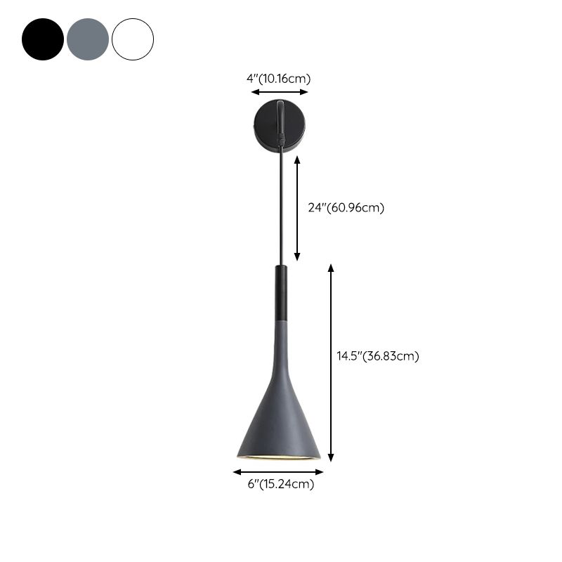 Contemporary Wall Light Metallic Wall Light Sconce for Kids' Room