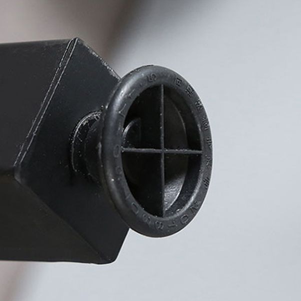 Modern Rectangle Bar Dining Table Wood Bar Height Table with Trestle Base