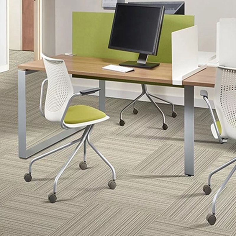 Carpet Tile Non-Skid Fade Resistant Geometry Self Peel and Stick Carpet Tiles Living Room