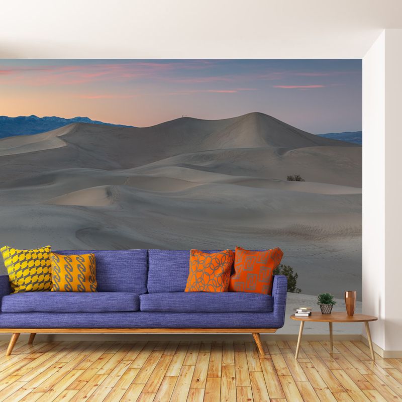 Desert Mural Wallpaper Horizontal Photography Style for Bedroom Decoration