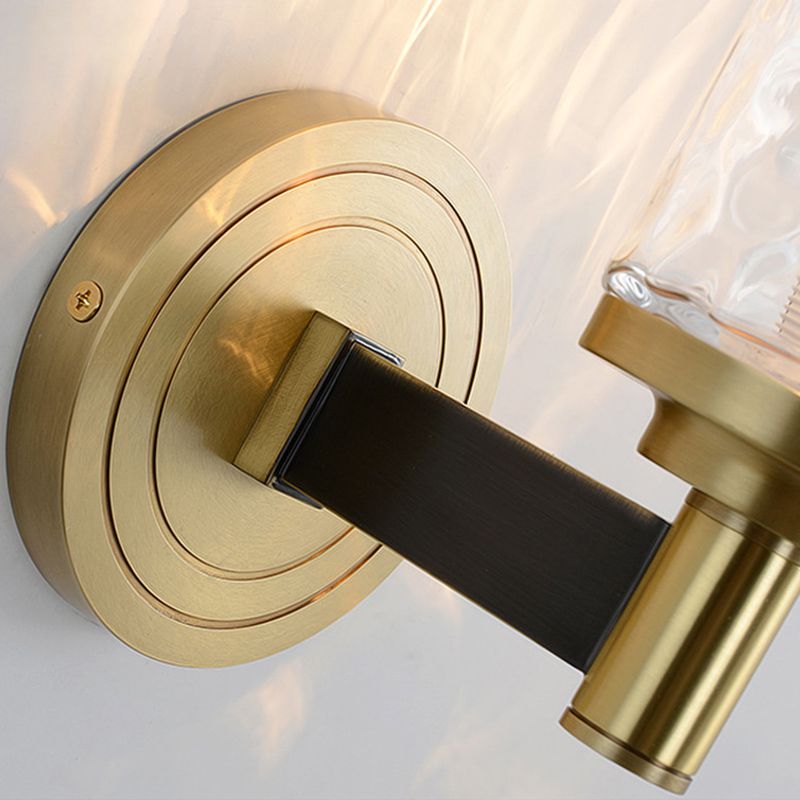 Modern Simplicity Wall Sconce Brass Up Light Sconce Lighting for Bedroom Living Room