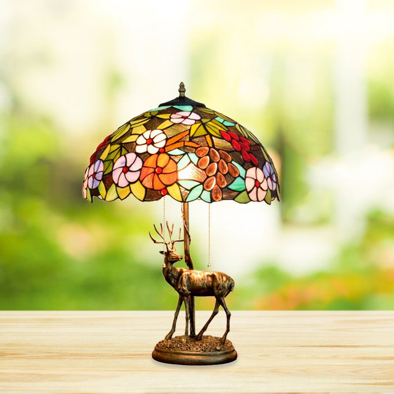 Grapes de chevet de table de chevet de chaîne de traction à 2 bulb