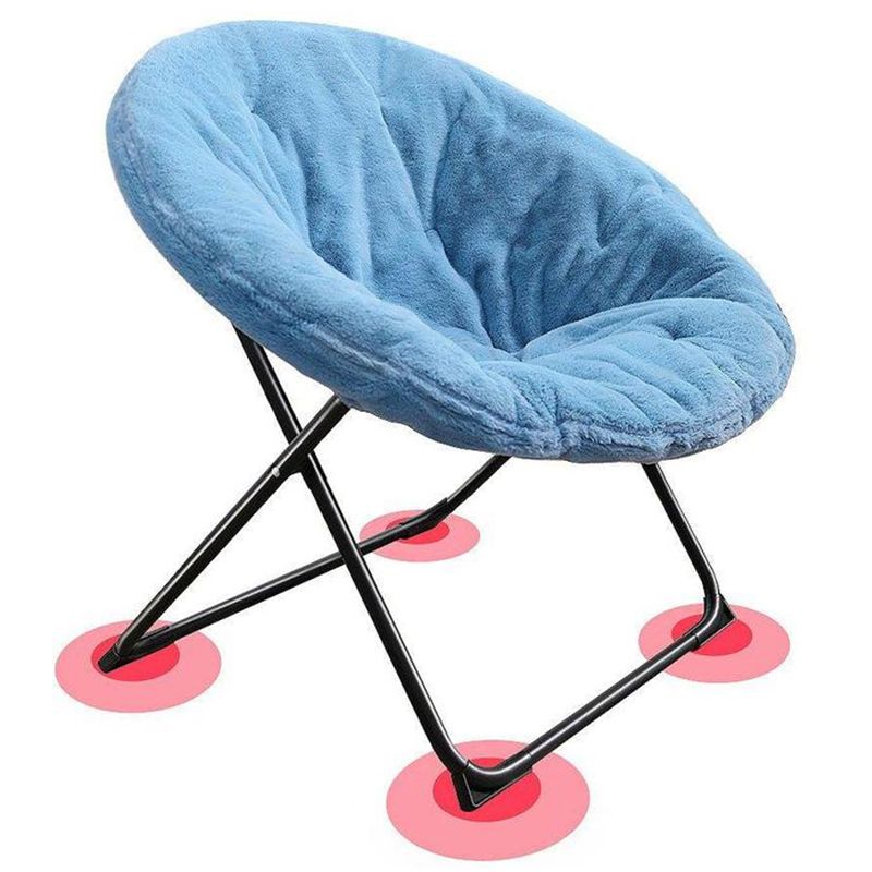 Nordic Armless with Black Legs Fixed Back Living Room Parsons Chair