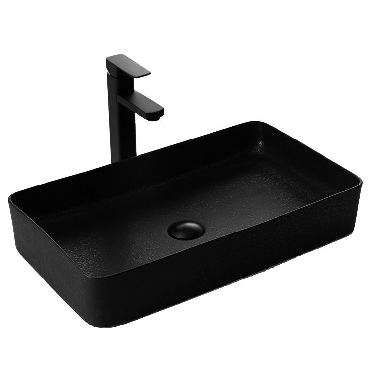 Black Trough Bathroom Sink Round Porcelain Trough Bathroom Sink