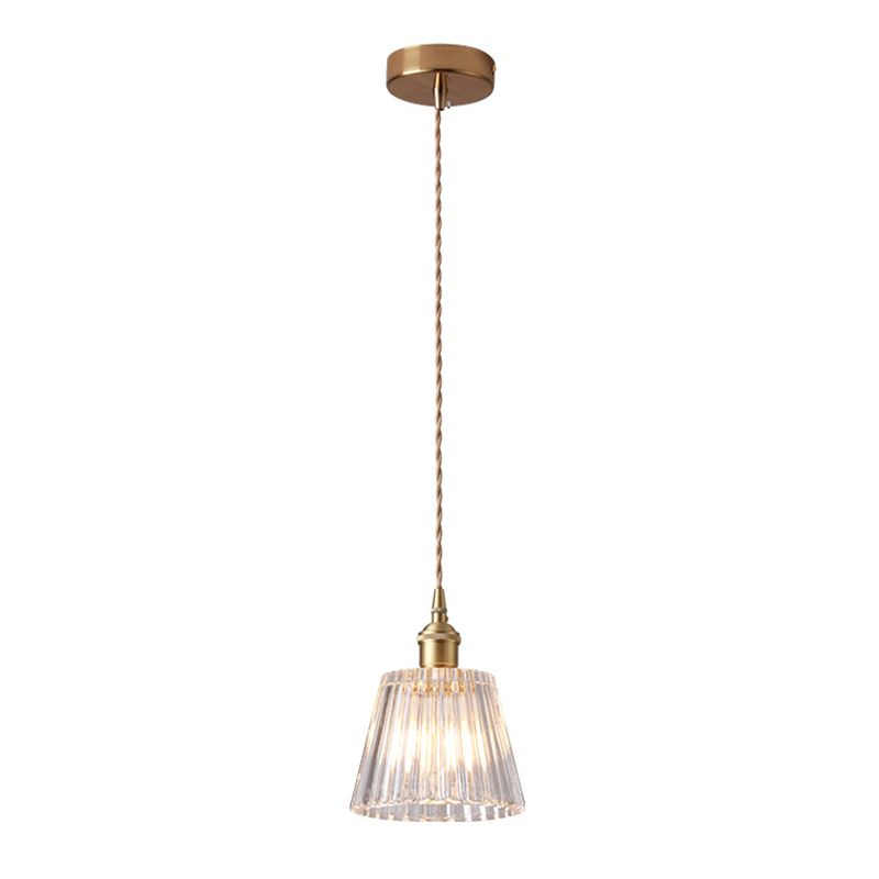 1 Light Pendant Lighting Modern Simplicity Glass Pendant Ceiling Lights for Restaurant