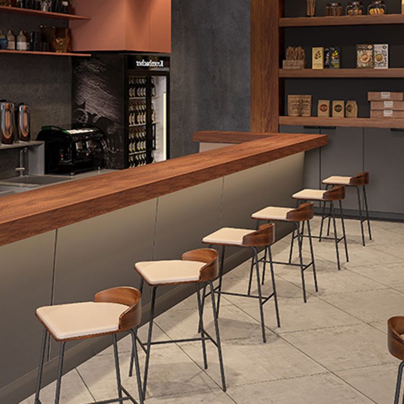 1/5/9 Pieces Modern Wood Bar Table Set Counter Table with Upholstered Stools