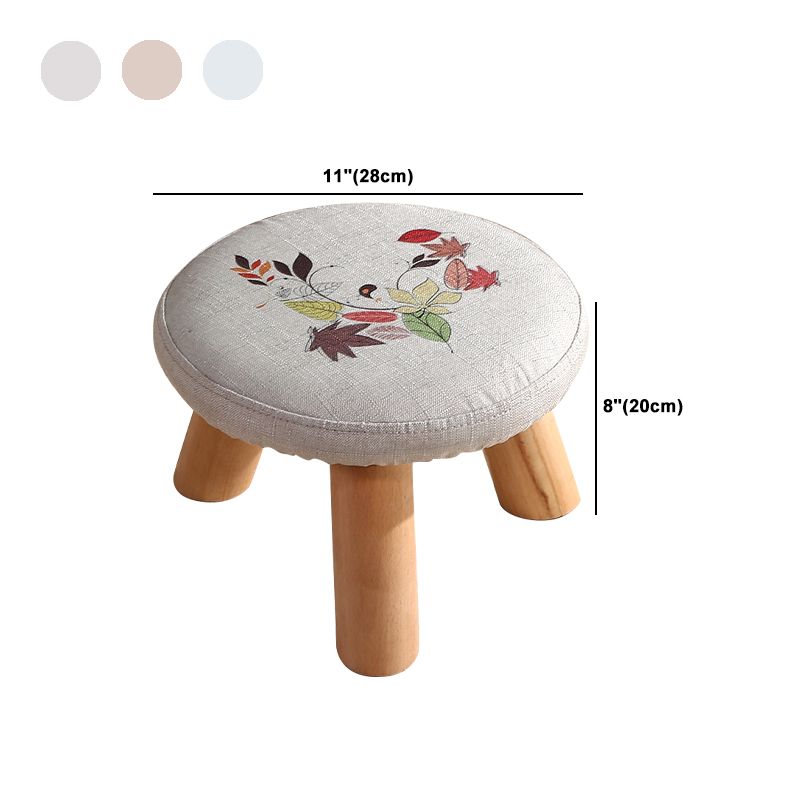 Grey Scratch Resistant Standard Flower Pattern Cotton Standard