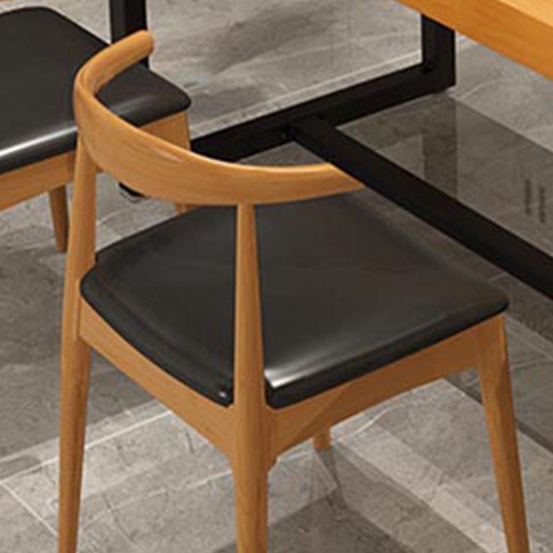 Modern 1/5 Pieces Dining Set Rectangle Wood Dining Table for Kitchen Dining Room