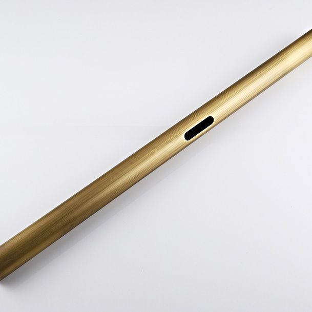 Floor Mount Tub Faucet Single Handle Metal Freestanding Faucet - 46.5" H