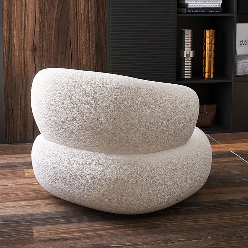 Tight Back Curved Loveseat Stain Resistant No Distressing Sofa