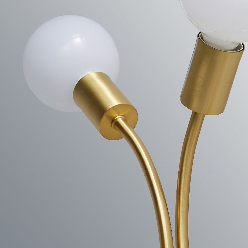 Plafonnier de l'ampoule exposée dans un monument à chasse d'eau Sputnik Metal pour salle à manger de style créatif industriel pour la salle à manger