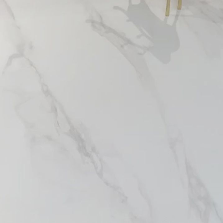 Rectangle Three-Color Dining Table Sintered Stone Table Luxury with 4 Legs