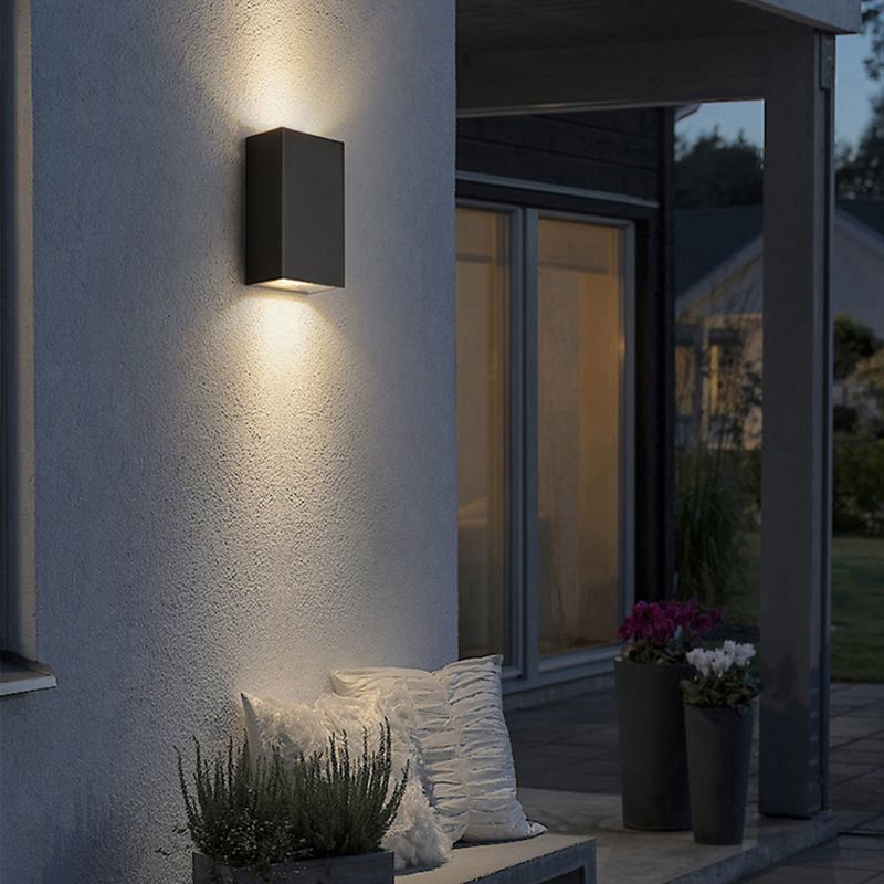 Lámina de montaje de pared de aluminio de pared de estilo geométrico de estilo geométrico en blanco y negro en blanco y negro