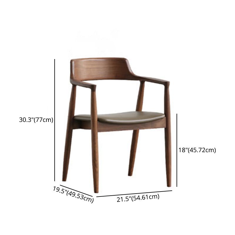 Modern Solid Wood Dining Room Set with Round Table Home Dining Table Furniture