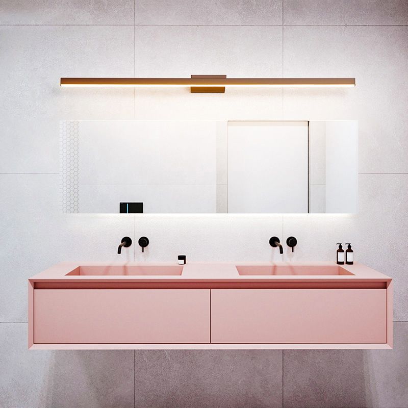 Household Vanity Light Contemporary Simple Linear Mirror Lighting Fixtures for Bathroom