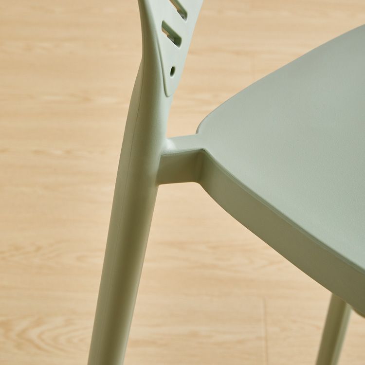 Modern Stackable Bar-stool Plastic Counter Bar Stool for Home