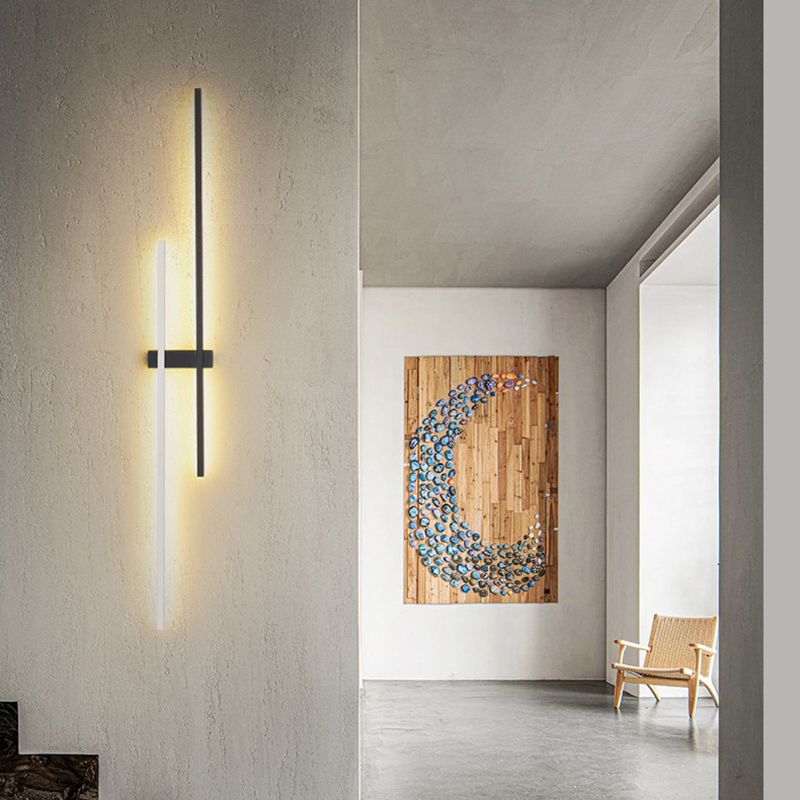 Lineare Wandbeleuchtungsvorrichtungen moderner Acryl 2 Leuchten LED -Wandlampe