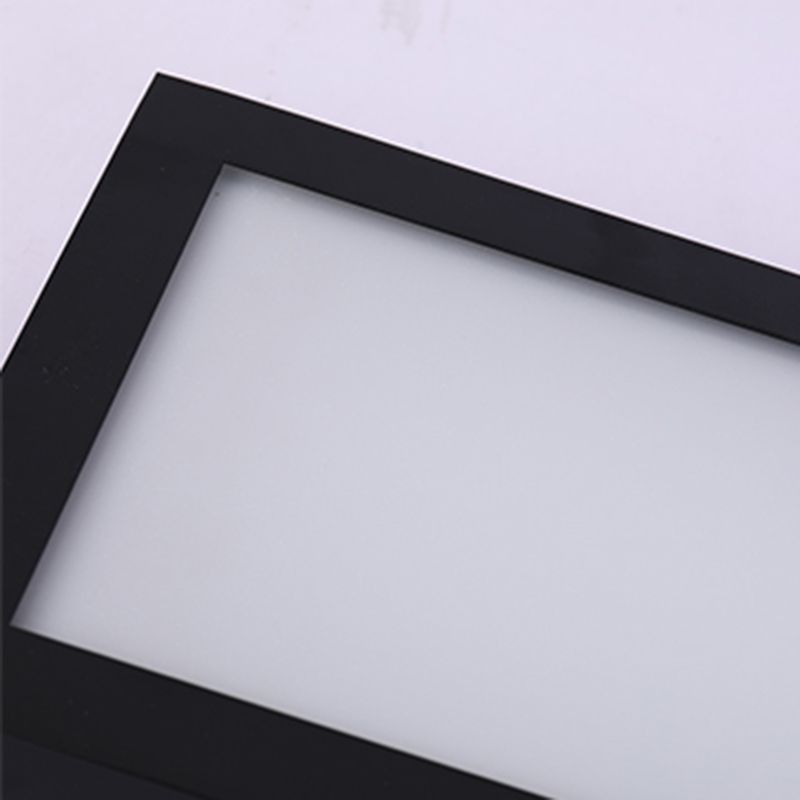 Plafonnier LED de forme rectangulaire en aluminium moderne, 1 lumière, montage encastré pour allée