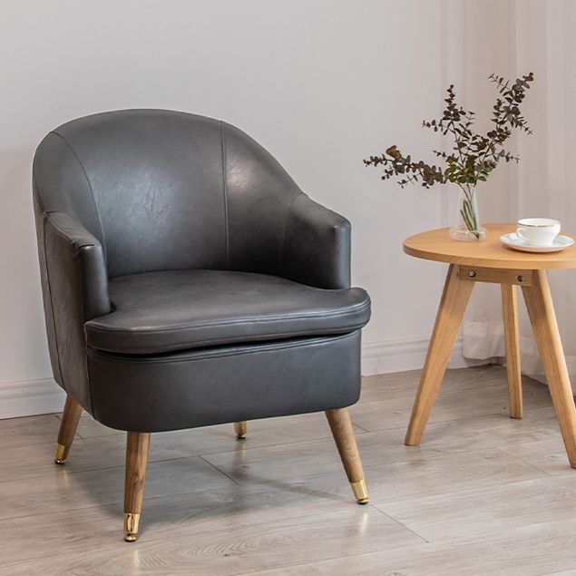 Chaise d'appoint rembourrée de Style minimaliste, avec bras à dossier solide, chaise d'appoint simple pour salle à manger, pour la maison